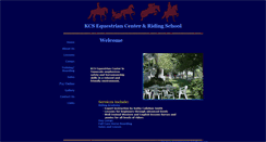 Desktop Screenshot of kcsequestrian.com